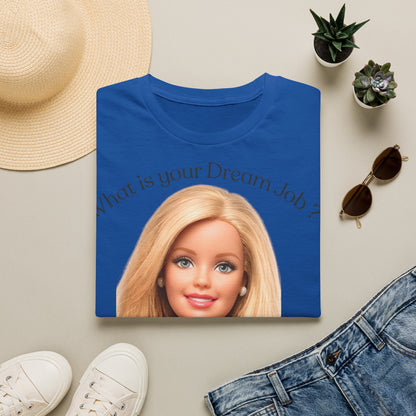 Lustiges T-Shirt 'In my dreams I don't work' – Anti-Arbeit Spruch Shirt für faule Tage, Bürohumor & Geschenk
