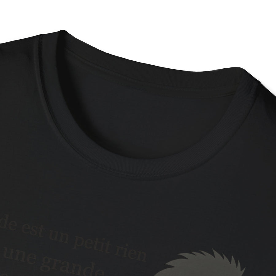Dachshund T-Shirt – FRENCH print « L'attitude est un petit rien qui fait une grande différence » – Funny Gift for Dog Lovers