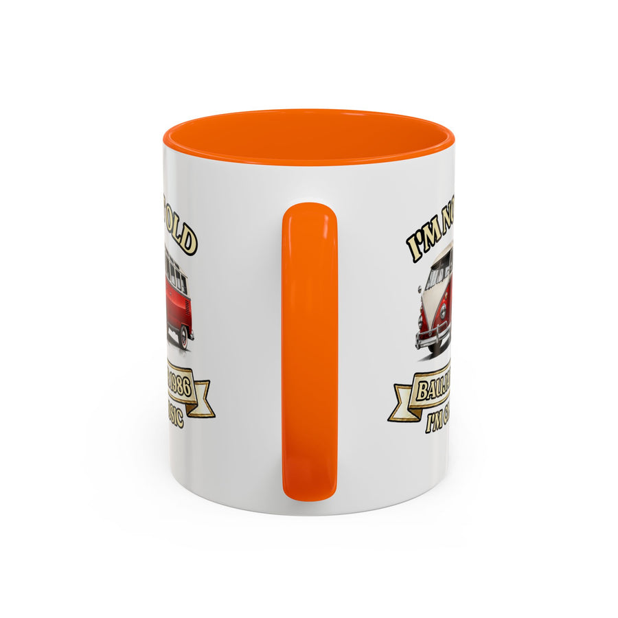Geschenk zum 40. Geburtstag – Tasse Jahrgang 1986 VW Bulli