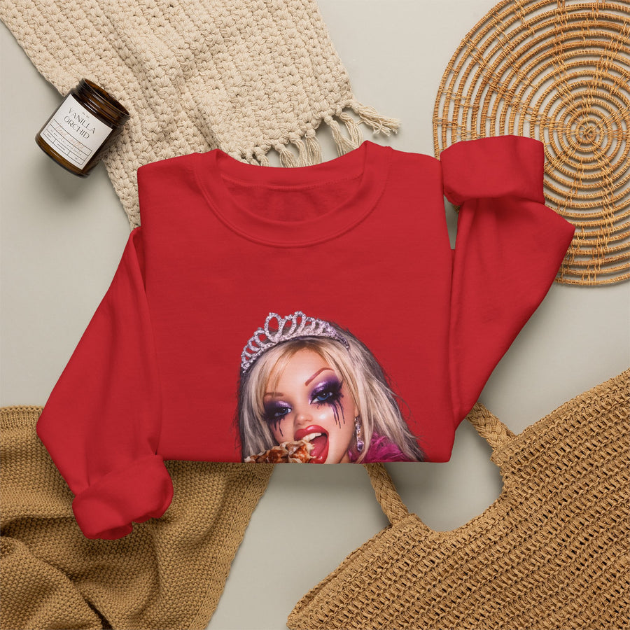 Princess Punk Sweatshirt – Freches Party-Motiv mit Drag-Queen-Glam