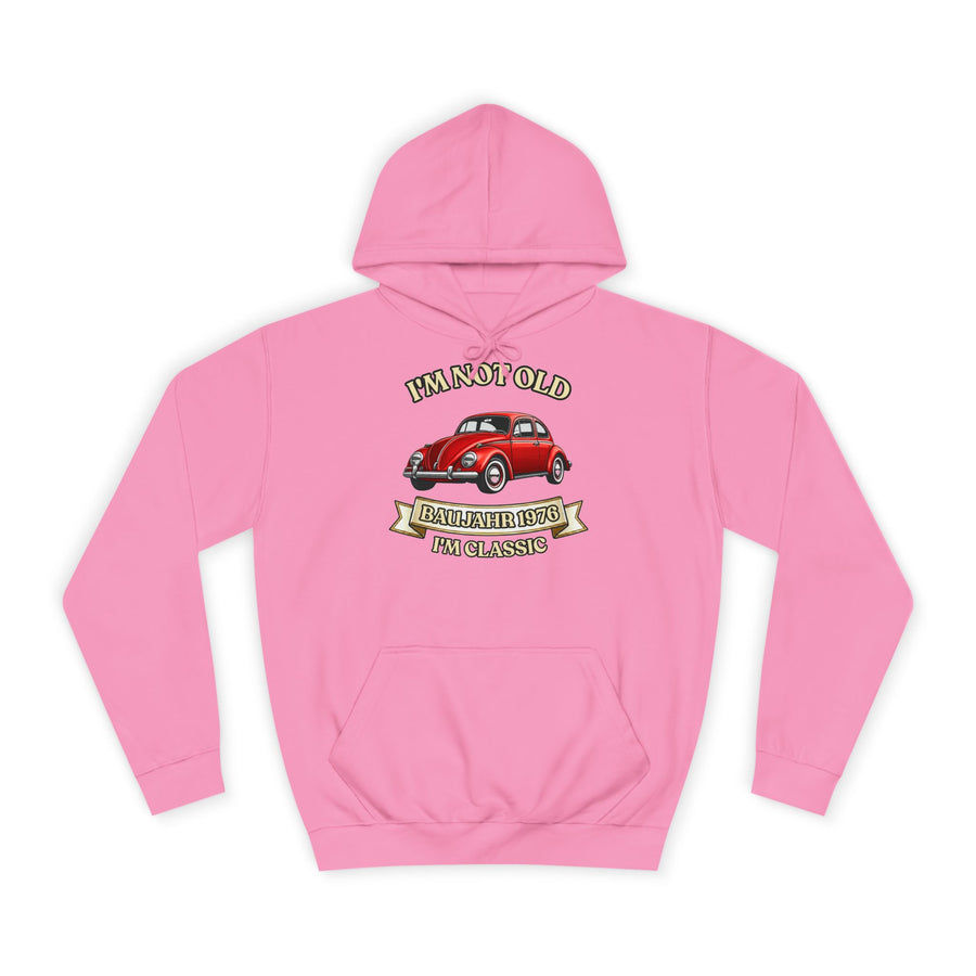 Born in 1976 Hoodie – 50th Birthday Gift | VW Beetle