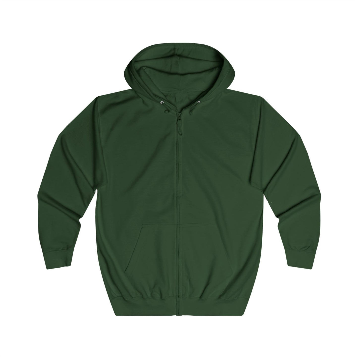Botox O'Clock Zip Hoodie – Lustiges Neon Karikatur Motiv für Beauty-Fans, Grumpy Face Kapuzenjacke