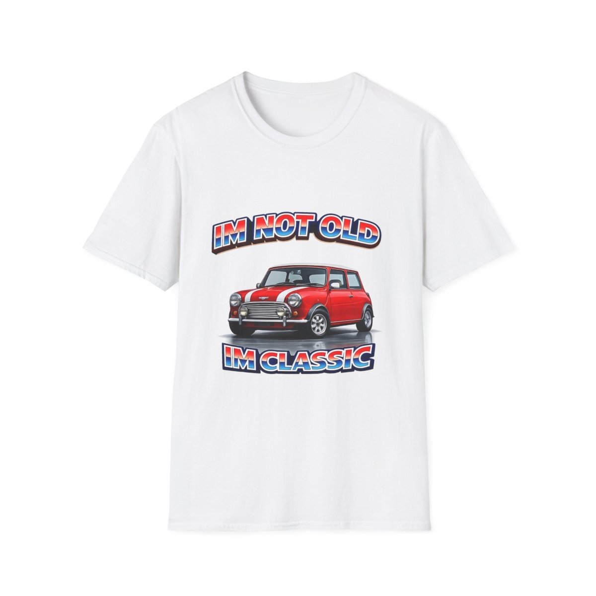 I'm Not Old I'm Classic | Italian Job T-Shirt | Mini Cooper Retro Shirt
