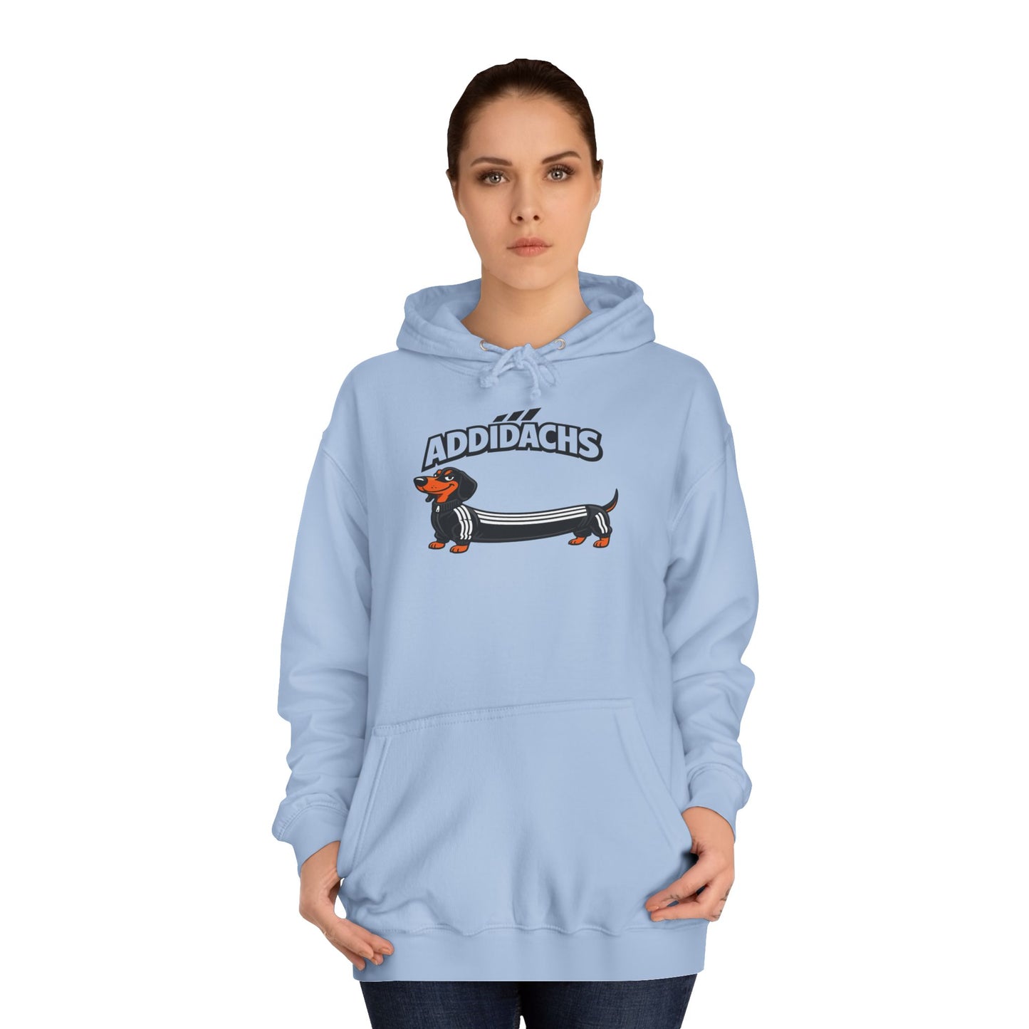 Lustiger Dackel Hoodie - ADDIDACHS Wortspiel Sport-Hund - Witziges Geschenk für Dackelbesitzer & Hundeliebhaber