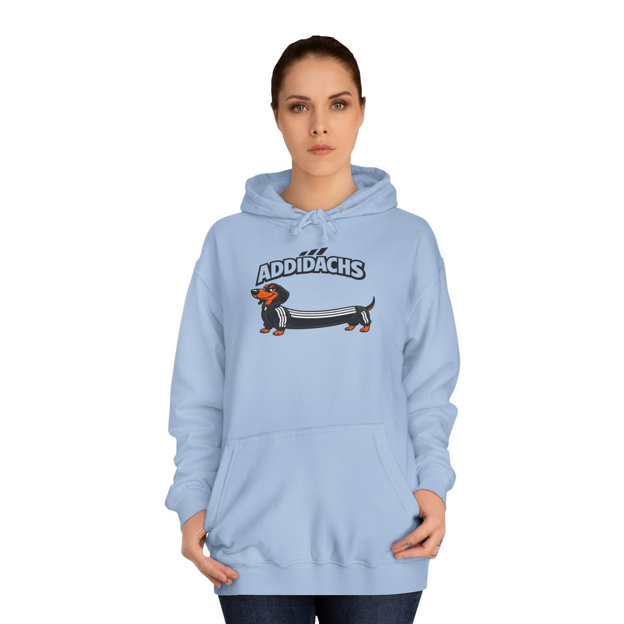 Lustiger Dackel Hoodie - ADDIDACHS Wortspiel Sport-Hund - Witziges Geschenk für Dackelbesitzer & Hundeliebhaber