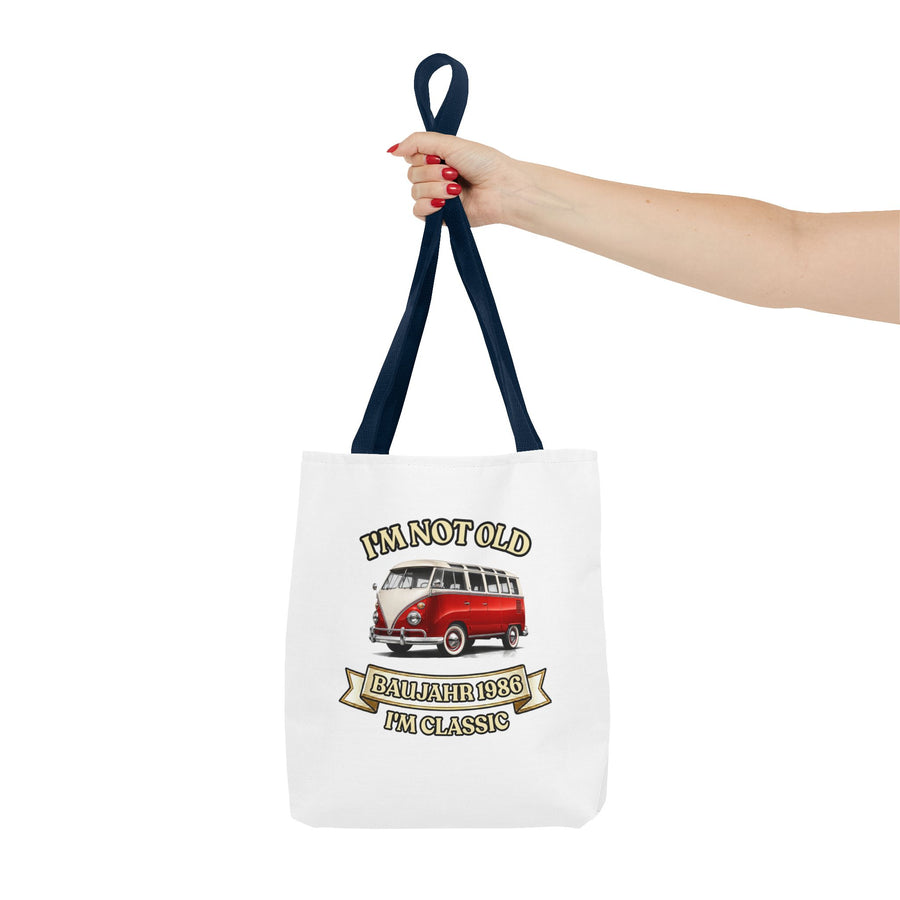 Jahrgang 1986 Tote Bag – Geschenk zum 40. Geburtstag | VW Bulli