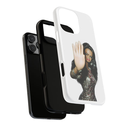 Lustige Handyhülle Talk to the Hand Doll – Freche Handyhülle für iPhone & Samsung