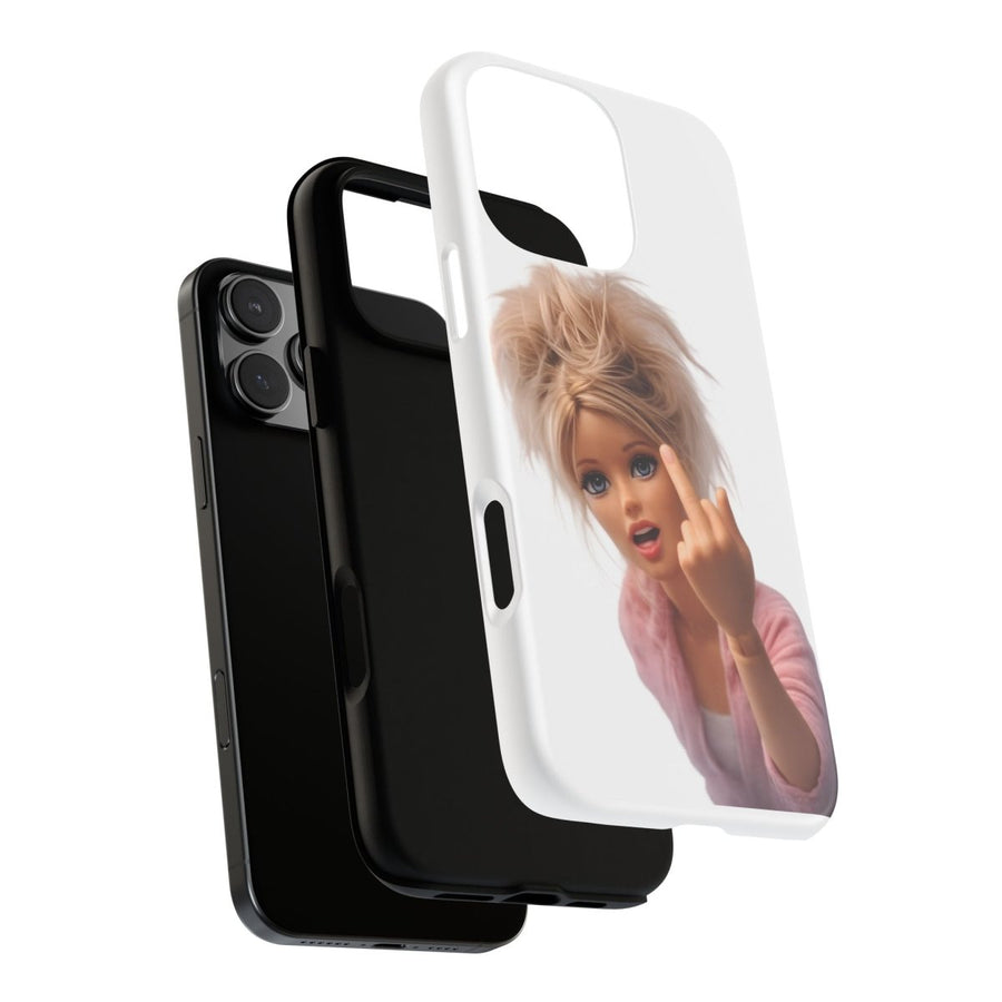 Handyhülle mit Motiv Middle Finger Doll – Freches Design für iPhone & Samsung