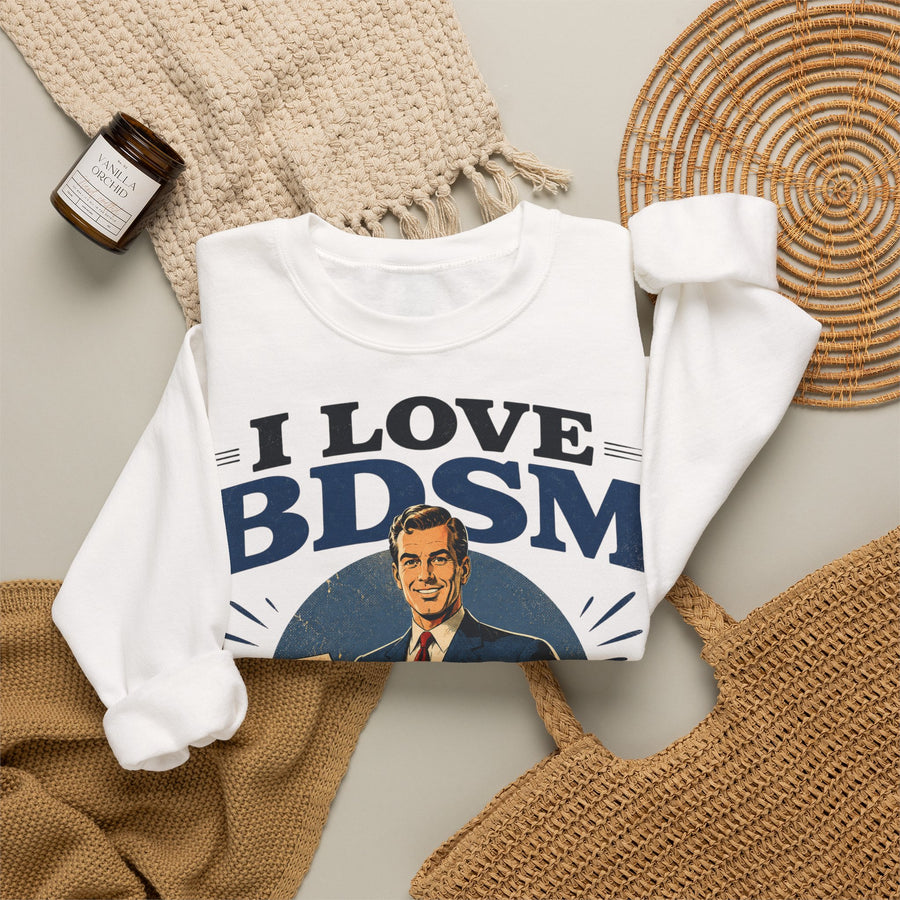 I Love BDSM Sweatshirt – Business Development, Sales & Marketing – lustiges Büro-Motiv