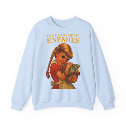 Sweatshirt “The Heads of My Enemies” – Subversive art to wear