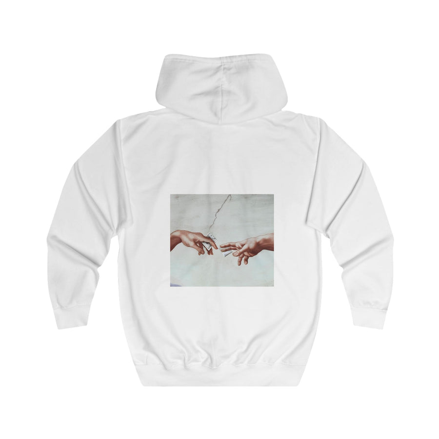 The Deal Zip-Hoodie – Michelangelo-parodie met zwarte humor