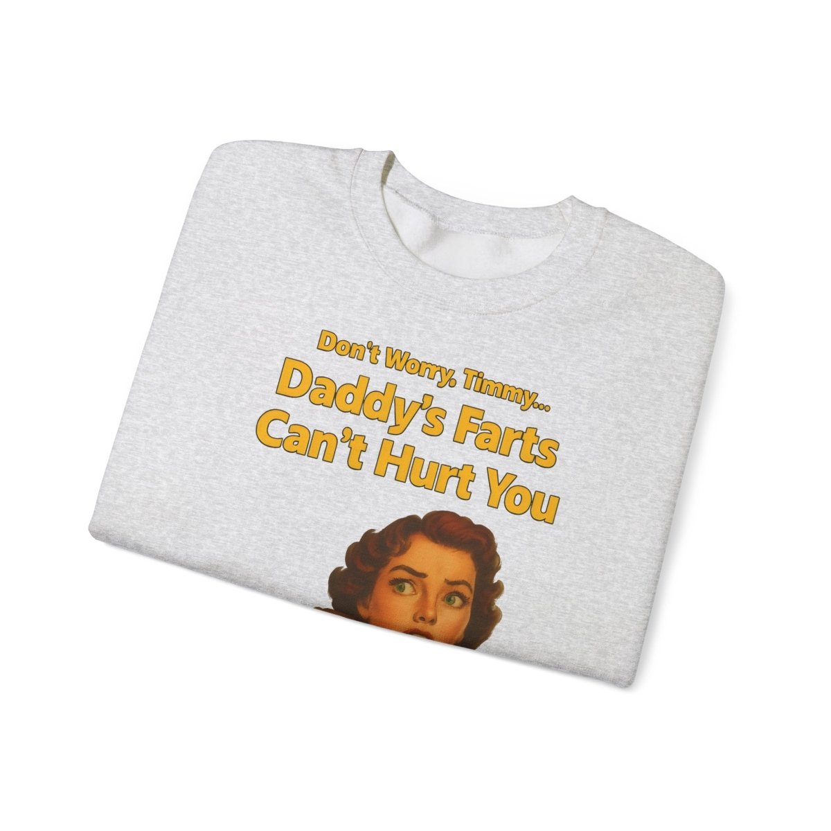 Sweatshirt – Daddy’s Farts – Satirisches Retro-Sweatshirt mit schwarzem Humor | True Insights Design mit Humor