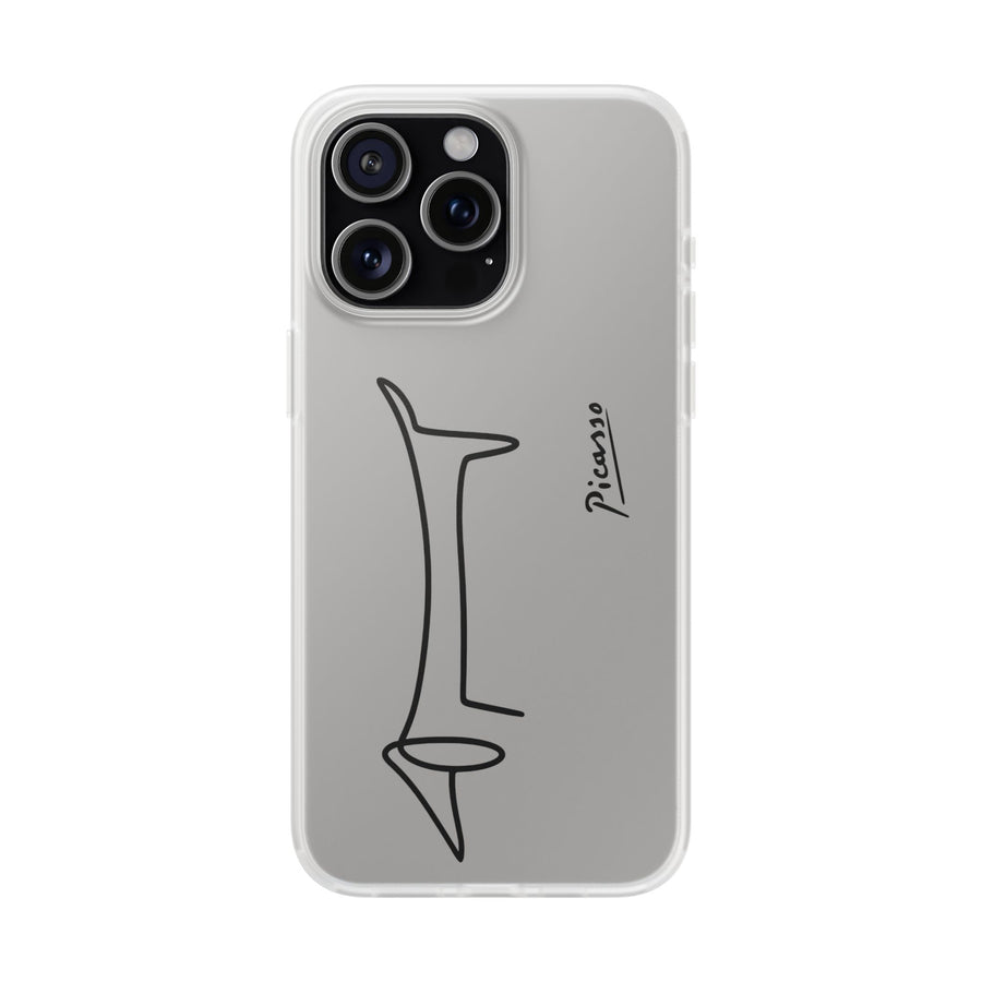 Picasso Cubisme Noir | Coque de téléphone | L'art à l'état pur