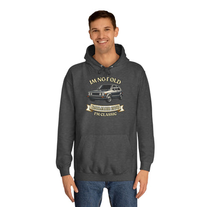 I'm Not Old I'm Classic Hoodie Baujahr 1976 – 50. Geburtstag Oldtimer Auto Kapuzenpullover für Männer & Frauen