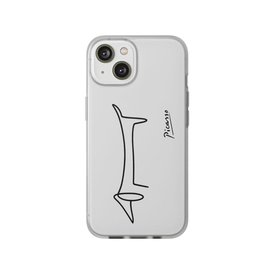 Picasso Cubisme Noir | Coque de téléphone | L'art à l'état pur