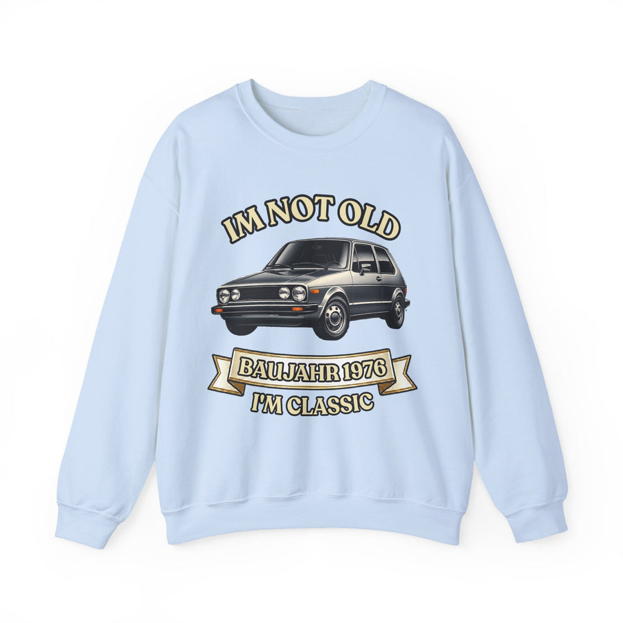 Oldtimer Sweatshirt – Abraham & Sarah cadeau 50 jaar