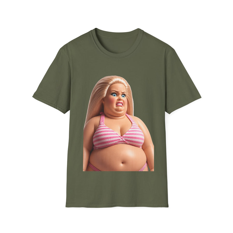 Genervte Blondine T-Shirt Bikini Puppe – Lustiges Statement Shirt