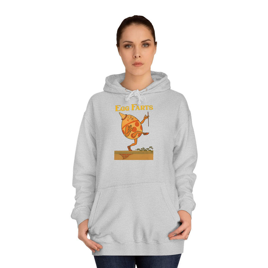 True Insights Egg Farts Hoodie – Surreales Retro-Ei-Motiv