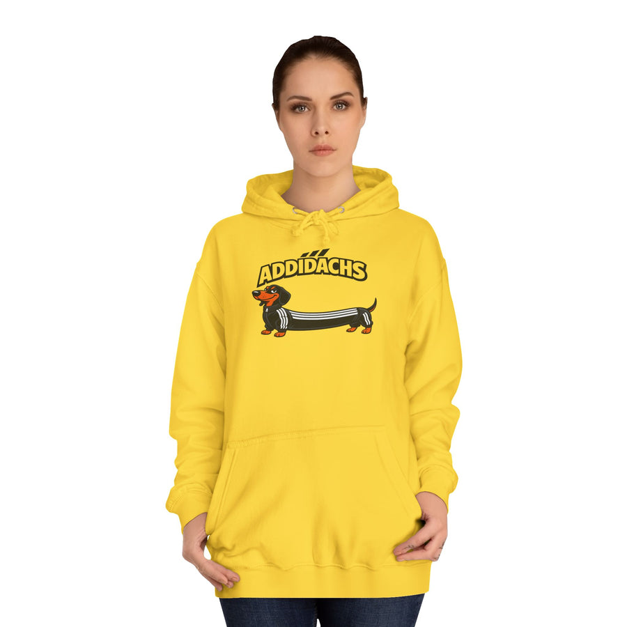 Lustiger Dackel Hoodie - ADDIDACHS Wortspiel Sport-Hund - Witziges Geschenk für Dackelbesitzer & Hundeliebhaber