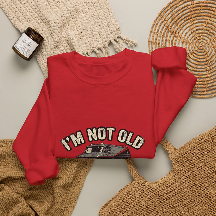 I'm Not Old I'm Classic Sweat – Van Rétro Culte Cadeau 50 ans Homme