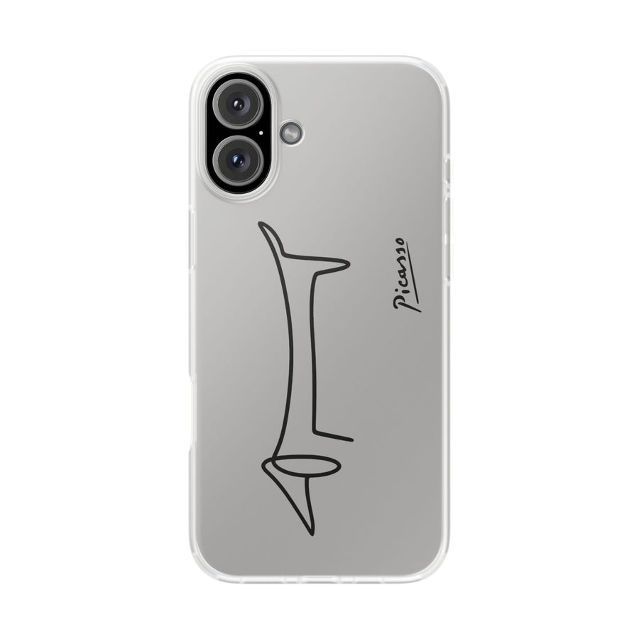 Picasso Cubisme Noir | Coque de téléphone | L'art à l'état pur