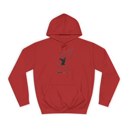 Popeye Spinat Dose Hoodie – Comic Kult Kapuzenpullover für Retro Cartoon Fans & Nostalgie Liebhaber