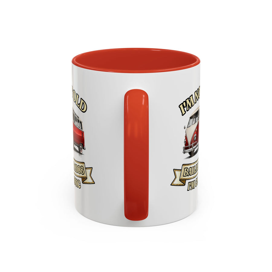 Geschenk zum 40. Geburtstag – Tasse Jahrgang 1986 VW Bulli