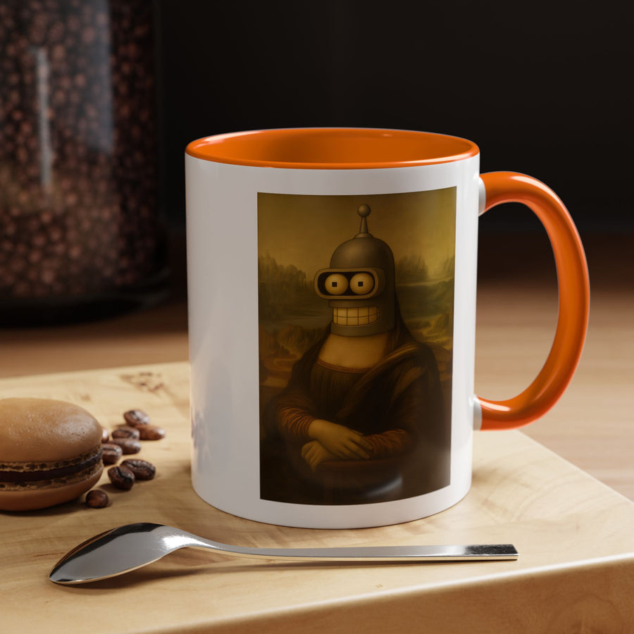 True Insights Tasse Bender Mona Lisa Roboter Design für Kunst-Fans
