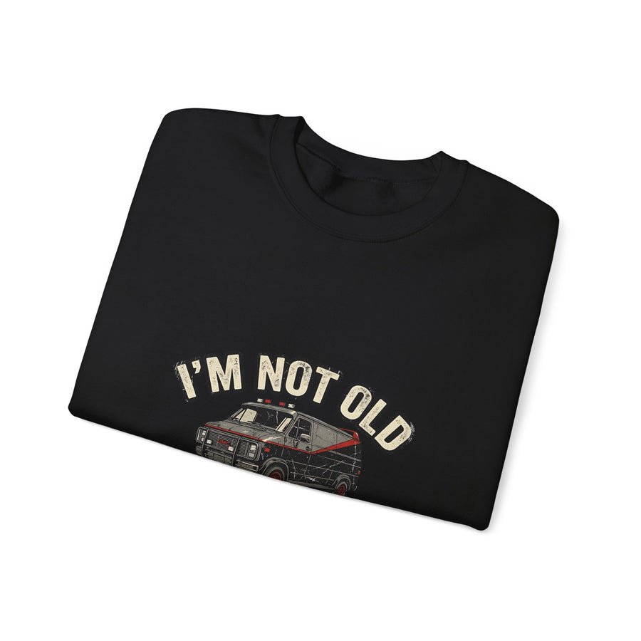 I'm Not Old I'm Classic Sweat – Van Rétro Culte Cadeau 50 ans Homme