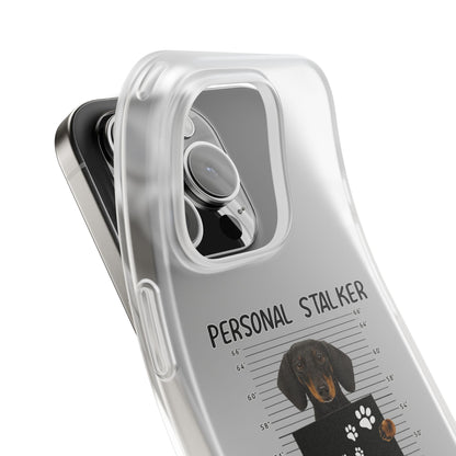 Dackel Handyhülle – Lustiges Personal Stalker Design für iPhone & Samsung