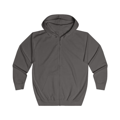 Botox O'Clock Zip Hoodie – Lustiges Neon Karikatur Motiv für Beauty-Fans, Grumpy Face Kapuzenjacke