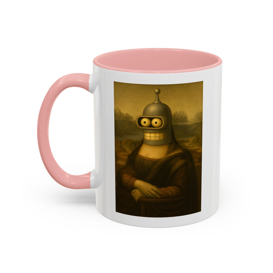True Insights Tasse Bender Mona Lisa lustiges Geschenk für Sci-Fi Fans