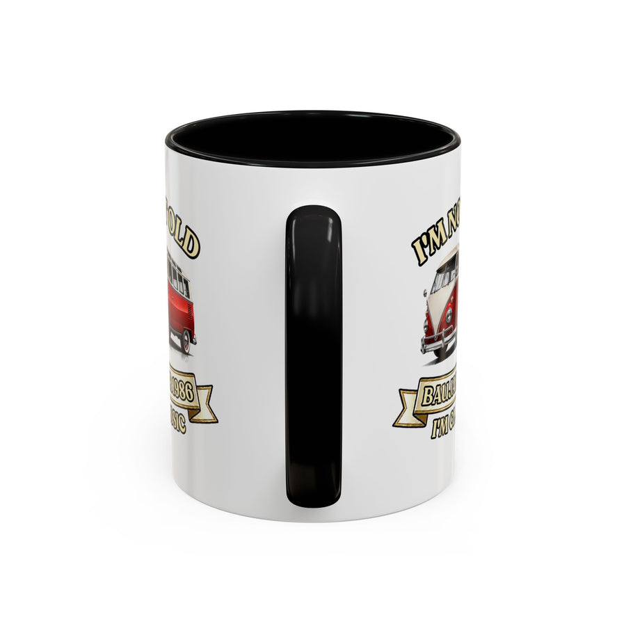 Geschenk zum 40. Geburtstag – Tasse Jahrgang 1986 VW Bulli