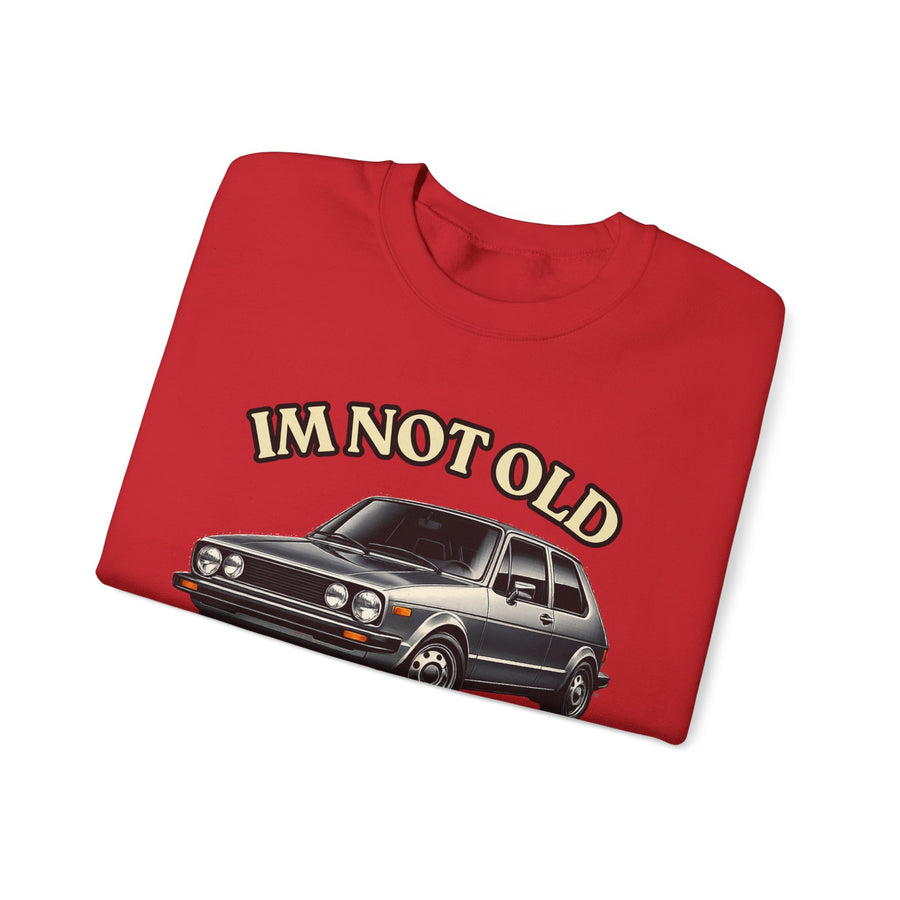 Oldtimer Sweatshirt – Abraham & Sarah cadeau 50 jaar