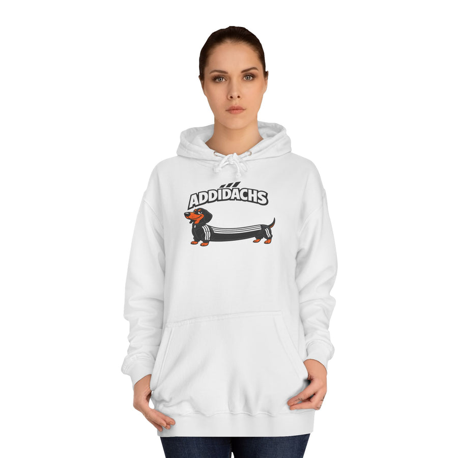 Lustiger Dackel Hoodie - ADDIDACHS Wortspiel Sport-Hund - Witziges Geschenk für Dackelbesitzer & Hundeliebhaber