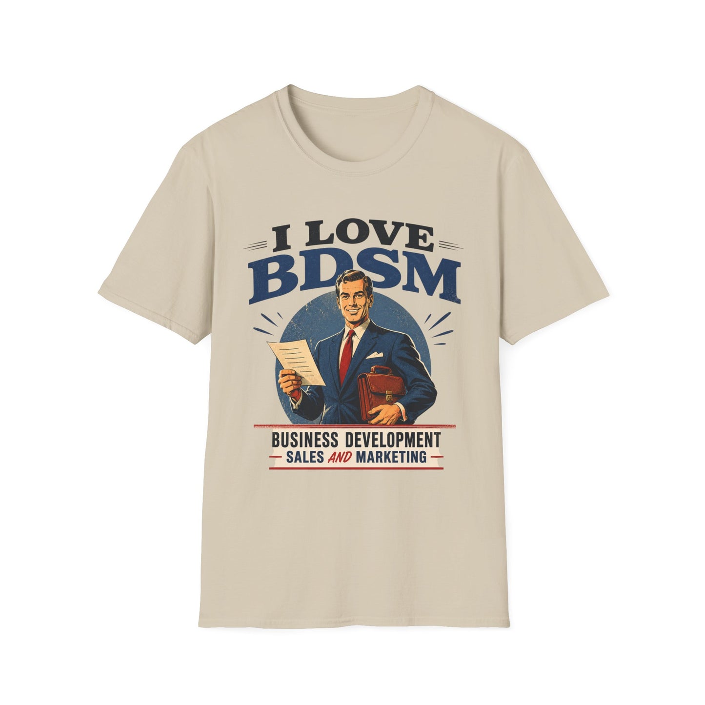 I Love BDSM Shirt Herren – Lustiges Vertrieb Marketing Geschenk