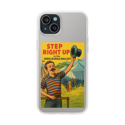 Step Right Up – Satirische Vintage-Handyhülle mit Jahrmarkt-Motiv & ironischem Statement-Phone Case-True Insights