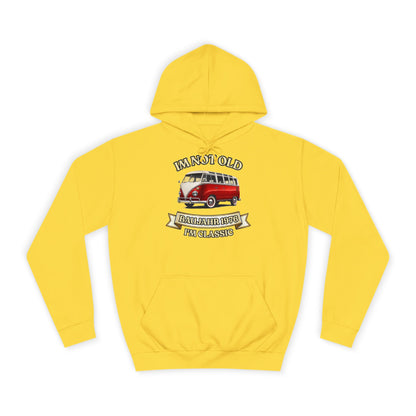 Hoodie Baujahr 1976 Oldtimer Bus - I'm Not Old I'm Classic - 50. Geburtstag Retro Geschenk