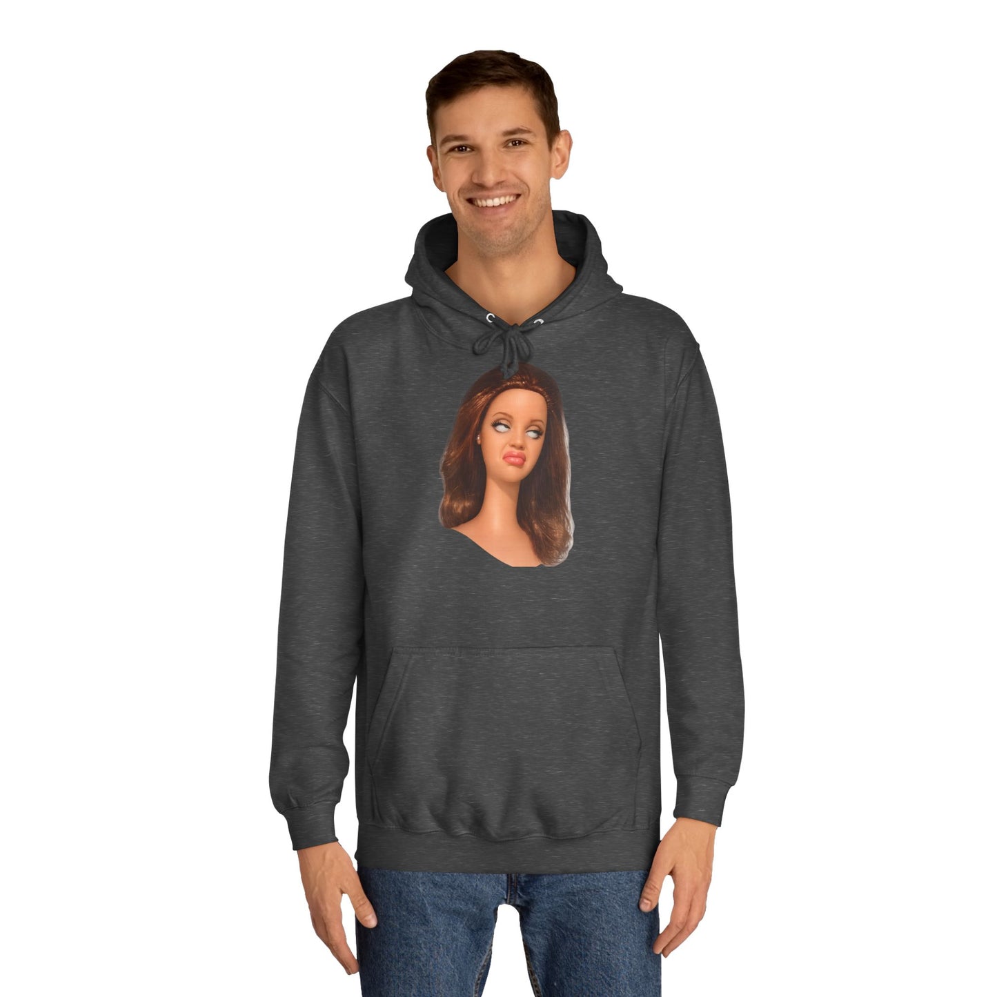 Lustiges Puppen-Meme T-Shirt | Genervter Gesichtsausdruck | Sarkastisches Barbie Face Shirt für Damen & Fans von Ironie