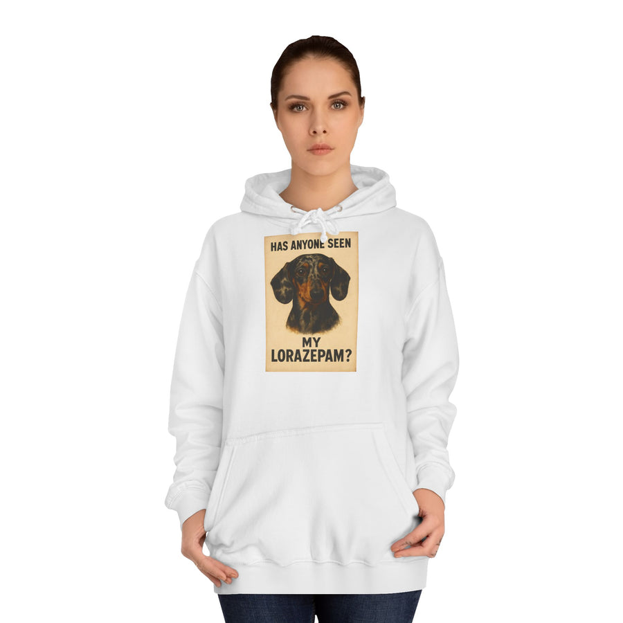 True Insights Has Anyone Seen My Lorazepam Dackel Hoodie – Lustiges Vintage-Dackel-Motiv