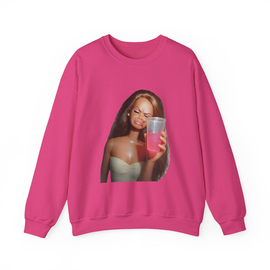 Party Doll Sweatshirt – Sweat humoristique au motif de poupée