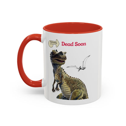 We'll All Be Dead Soon T-Shirt Unisex – Lustiges Dinosaurier Statement Shirt mit Flugsaurier, Sarkasmus & Nihilismus