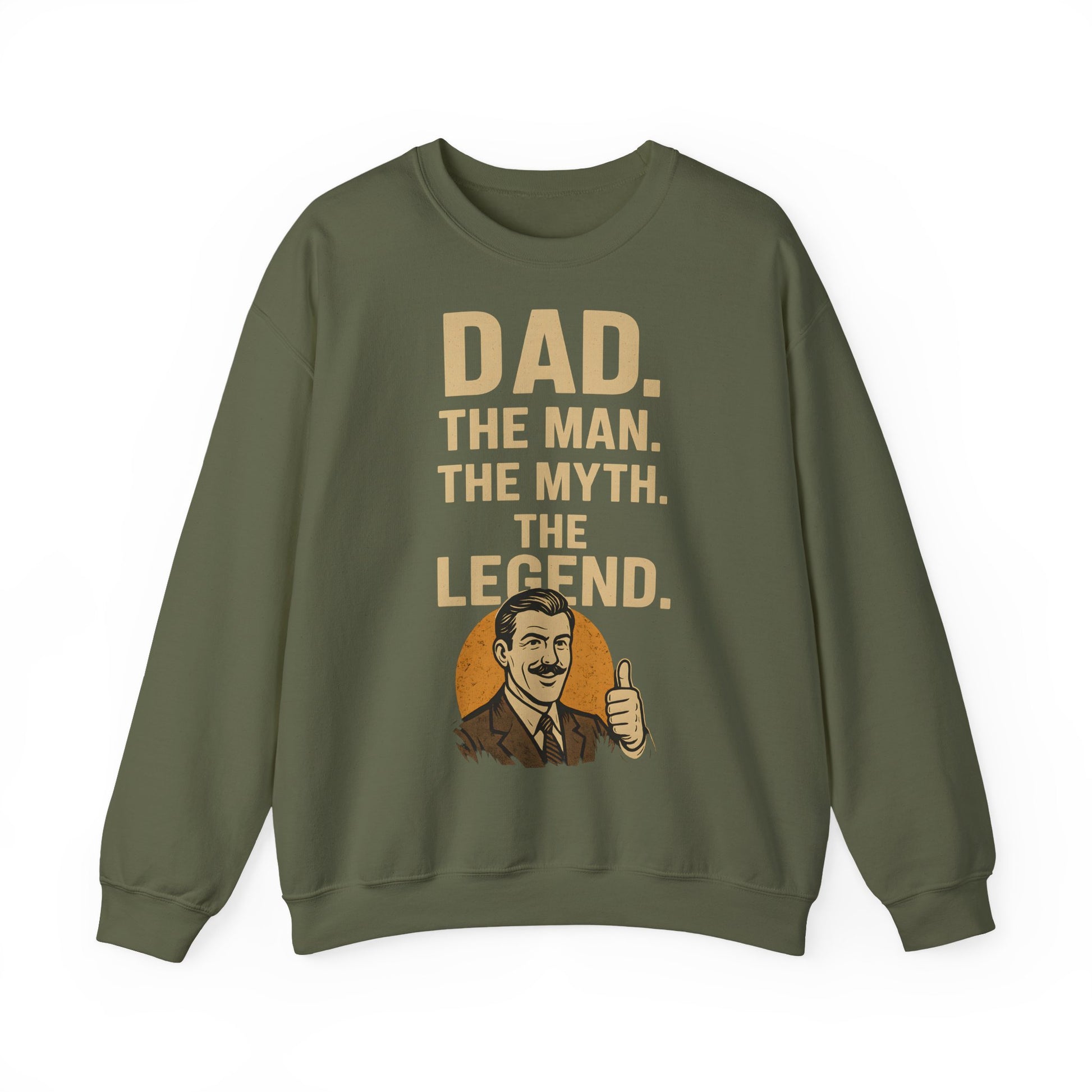 Sweatshirt – DAD. THE MAN. THE MYTH. THE LEGEND. - Sweatshirt für echte Legenden | True Insights Design mit Humor