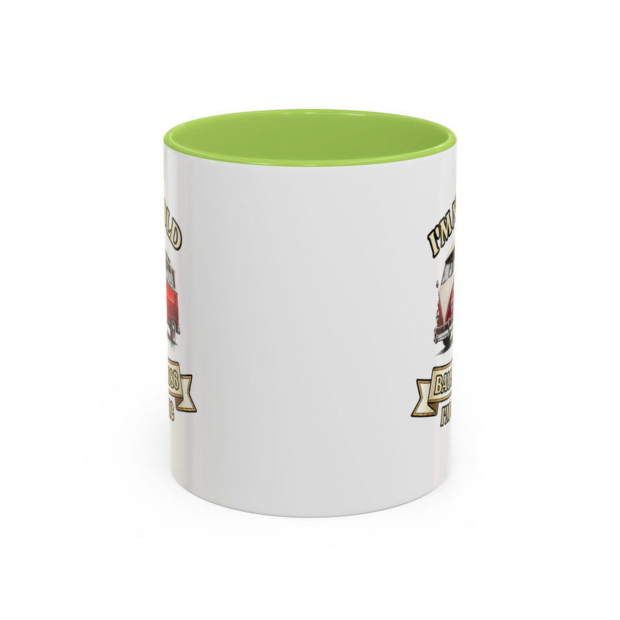 Geschenk zum 40. Geburtstag – Tasse Jahrgang 1986 VW Bulli