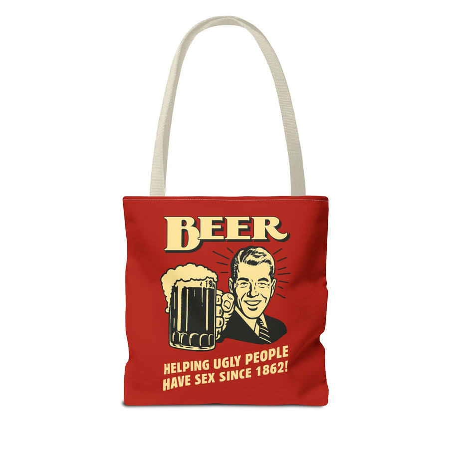 True Insights Bier Einkaufstasche Vintage Motiv seit 1862 stilvoll präsentiert