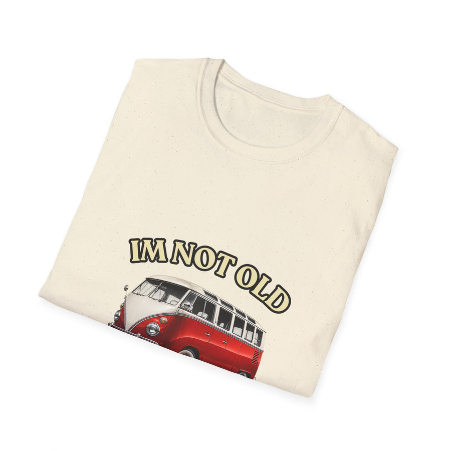 True Insights T-Shirt Baujahr 1986 Retro Bulli Bus im Lifestyle-Look, Unisex Geburtstagsgeschenk