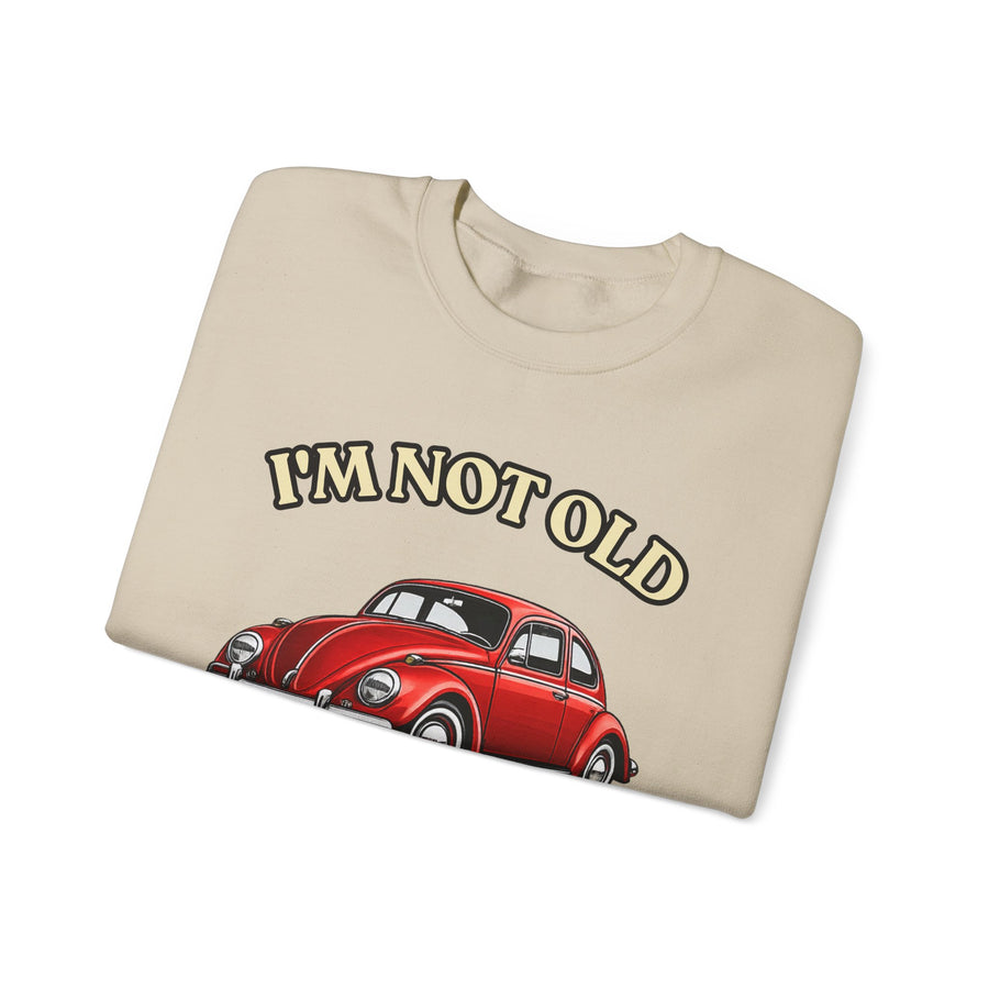 True Insights Geschenk zum 40. Geburtstag – Pullover Jahrgang 1986 VW Käfer | Sweatshirt