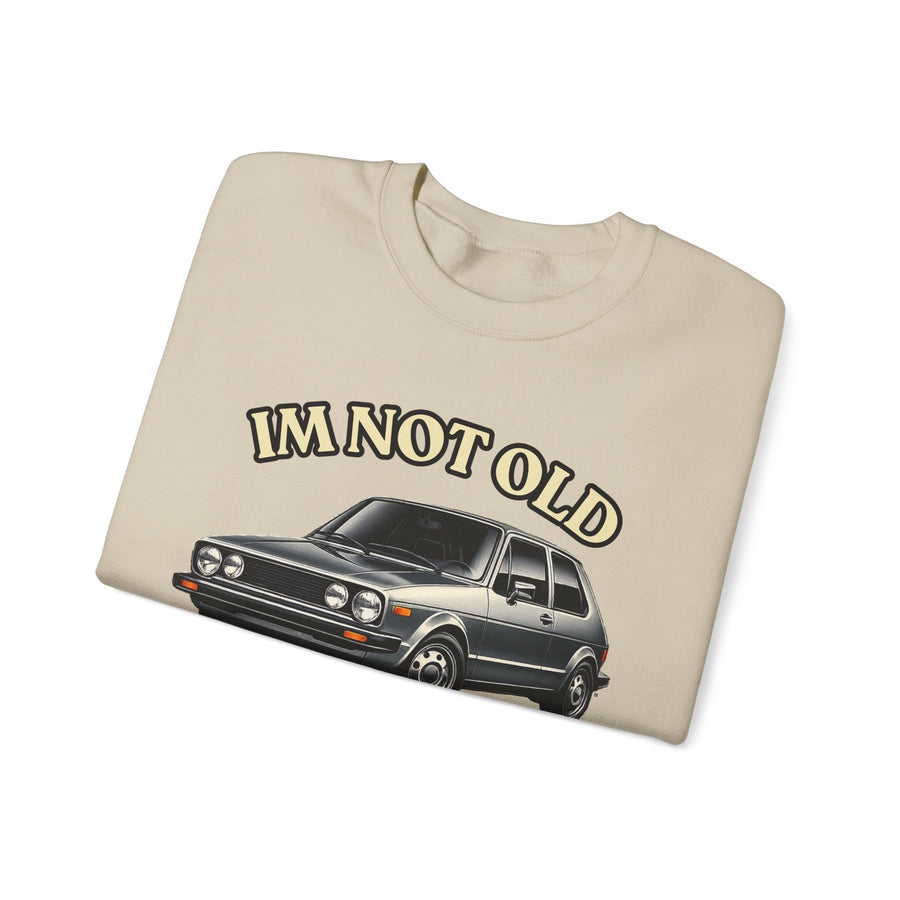 Oldtimer Sweatshirt – Abraham & Sarah cadeau 50 jaar