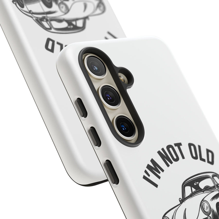 Porsche 956 Handyhülle – Geschenk für Autoliebhaber & Oldtimer-Fans