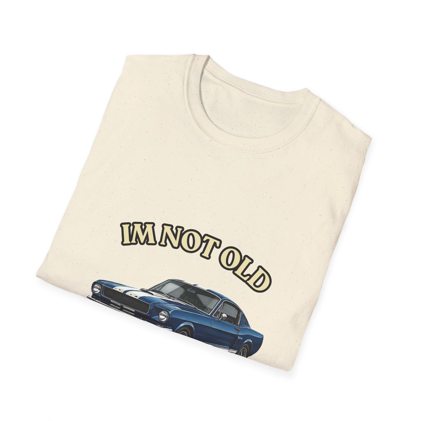 Im Not Old I'm Classic Baujahr 1976 T-Shirt - Vintage Muscle Car Geschenk zum 50. Geburtstag für Oldtimer Fans